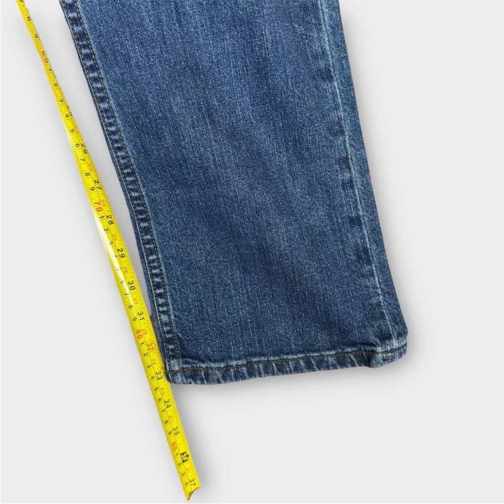 KREW Jeans Kslim Mens Size 32 Fits 33x33 Blue Mid Wash Denim Skate Boarding KR3W - Picture 14 of 14